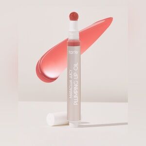 Tarte Maracuja Juicy Plumping Lip Oil - Rose - New in Box $27 Retail